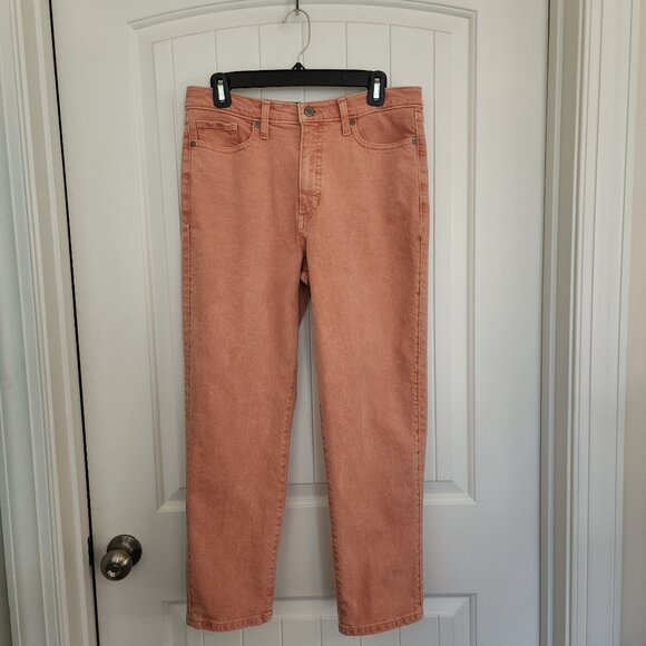 Banana Republic Rose Quartz High-Rise Slim Jeans Size 31 - Picture 1 of 8
